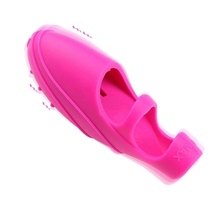 Finger Dancer vibrátorkészlet, G-pont stimuláció, többfrekvenciás tapadókorong, rózsaszín