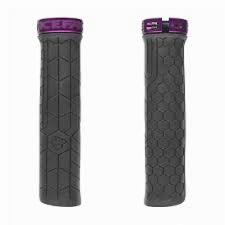 Mansoane Race Face Getta Grip, diametru 30 mm, raport durabilitate / comfort, negru mov