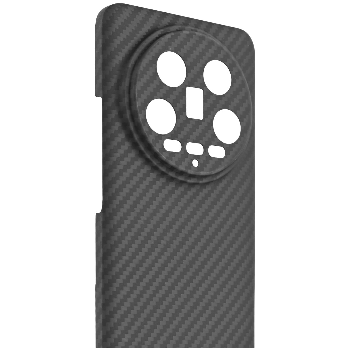 Husa de protectie Kevlar MProtect® Premium din fibra de aramida pentru Xiaomi 14 Ultra, MagSafe, Antisoc, Protectie camera, Ultra Safe, Carbon