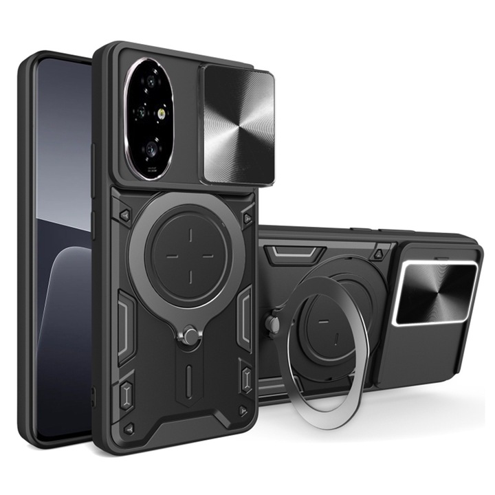 Калъф за Honor 200 Pro - Techsuit CamGuard Pro - Черен