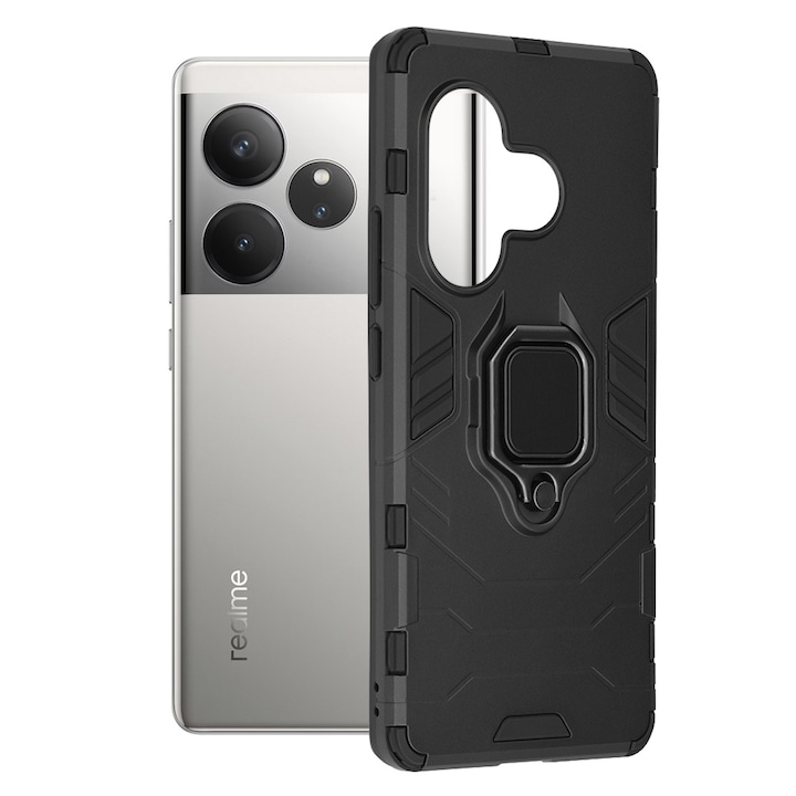Кейс за Realme GT 6 / GT 6T - Techsuit Silicone Shield - черен