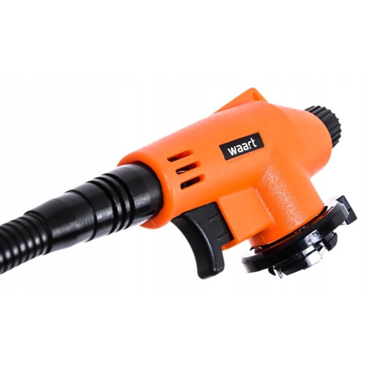 Arzator pe gaz cu 4 cartuse, Puterea arzatorului: 0,9 kW, Consumul de gaz: 65.4 g/h, Temperatura max. a flacarii: 1300°C, design robust