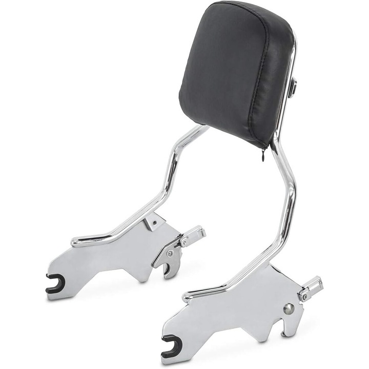 Suport spatar Sissy Bar pentru Harley, ZocoMoto, Crom