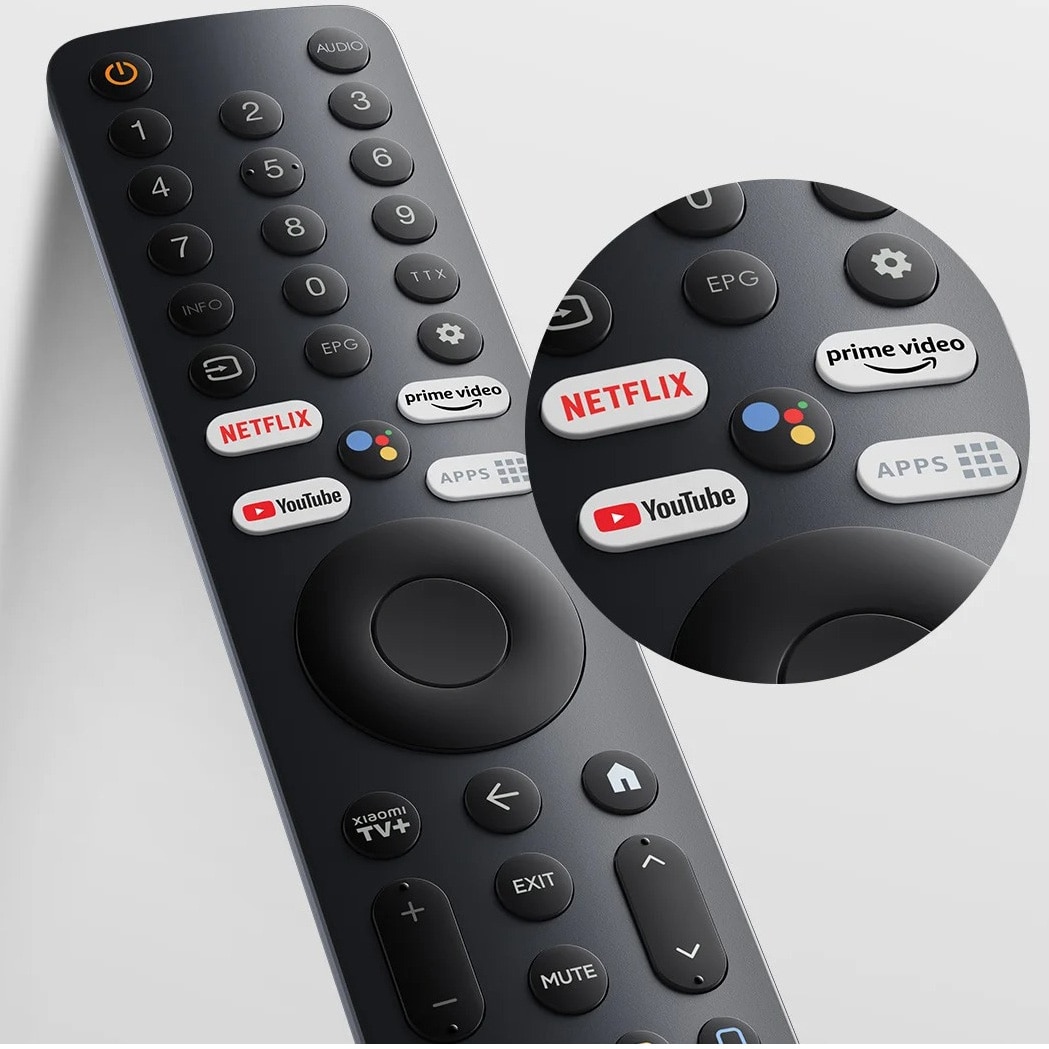 Televizor Xiaomi QLED A Pro, 190 cm, Smart Google TV, 4K Ultra HD, Clasa E