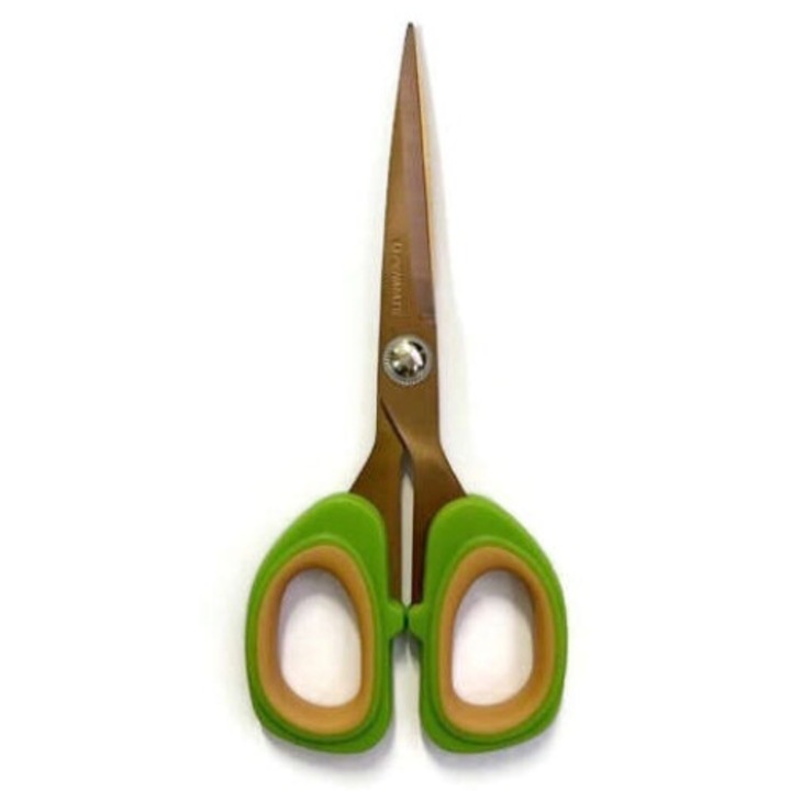 Foarfeca de birou, Tadeo Trading, titan, ergonomic, 17.5cm, multicolor