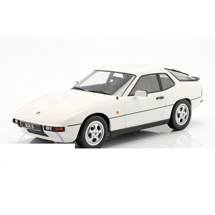 Macheta Porsche 924 S 1986 fehér - 1/18 KK-Scale