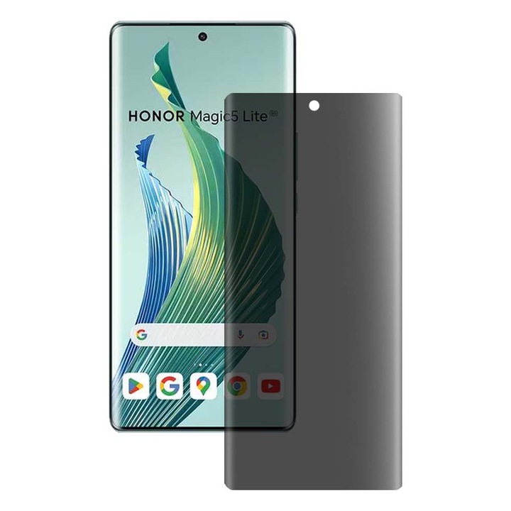 SILKASE matt adatvédő fólia Honor Magic5 Lite-hoz, képernyővédő, szilikon