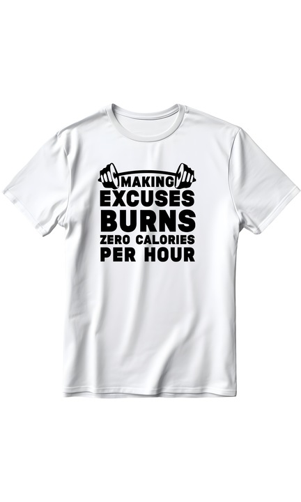 Férfi póló PHOENIX modellmintával, pamut, fehér, Fehér