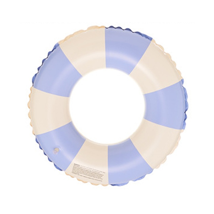 Gyerek úszógumi, PVC, 60 cm, 12 éves korig, fehér/kék