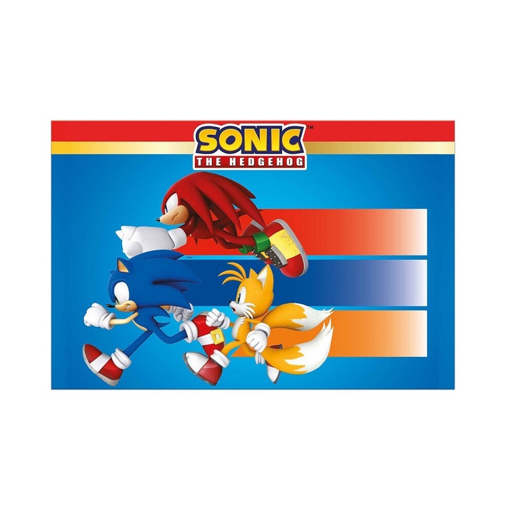 Fata de masa party Sonic, 120x180cm, Procos