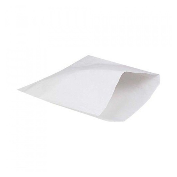 Pungi din Hartie pentru Farmacie, Albe, 19 x 22 cm, 2000 Bucati