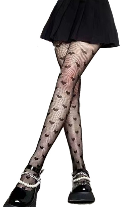 Dres sexy transparent cu model inimioare ZS-3084 107015, Negru, One Size