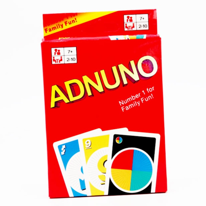 Set carti de joc UNO-ADN, 2-10 Jucatori, 7 ani+, SARALMA®