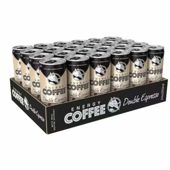 Energizant Coffee Espresso, Hell, 24 x 250 ml