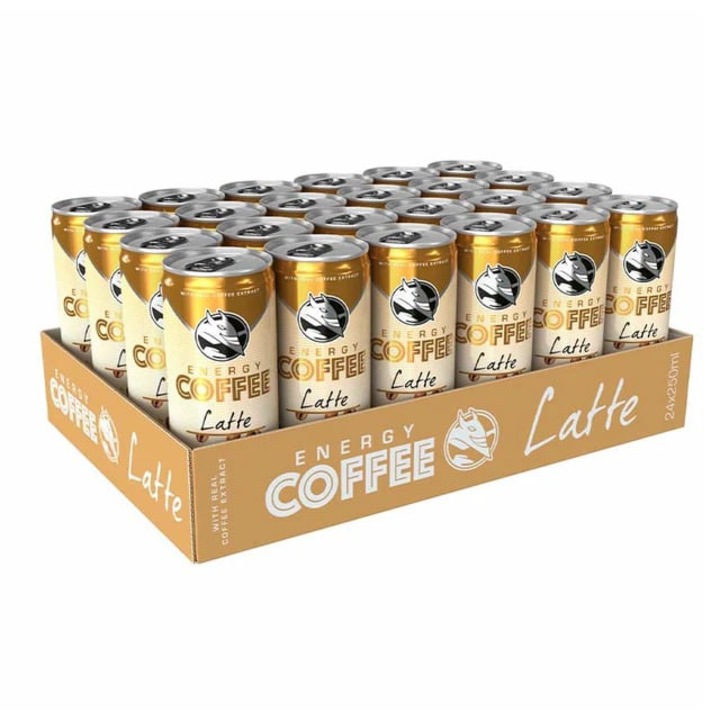 Energizant Coffee Latte, Hell, 24 x 250 ml