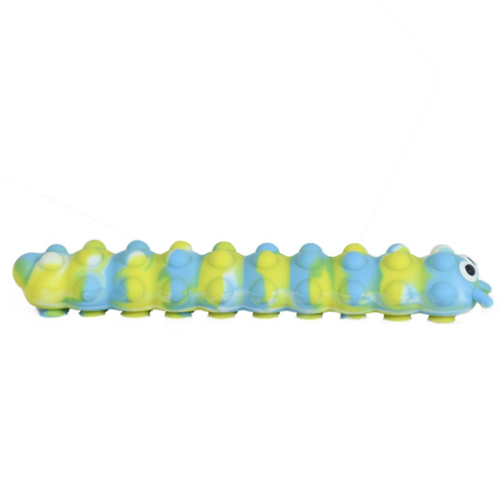 Érzékelő antistressz játék, LED-del, többszínű, 25,5x4,7x3 cm, 3 év