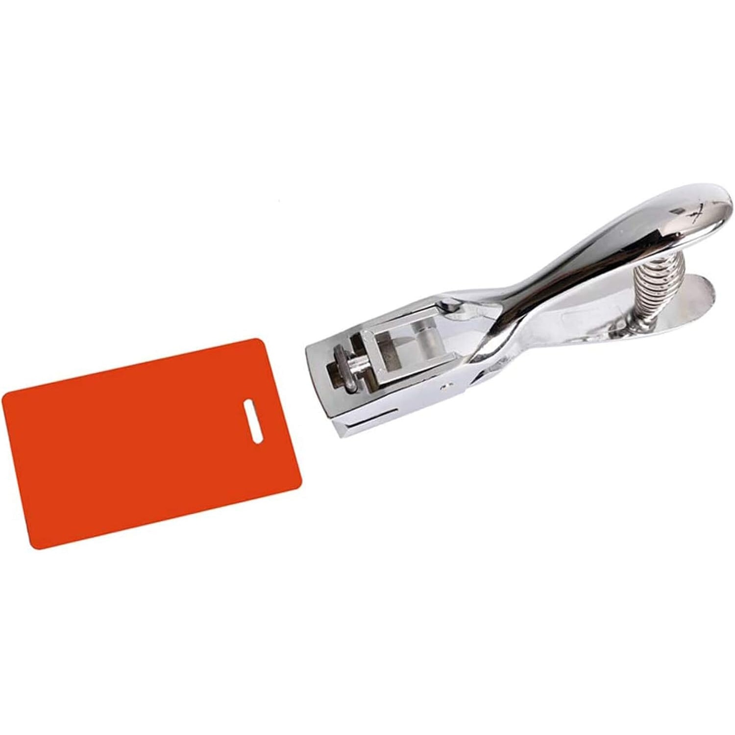 Perforator pentru carduri PVC, BGHYHYHI, 13.7x7cm, deschidere 3/32