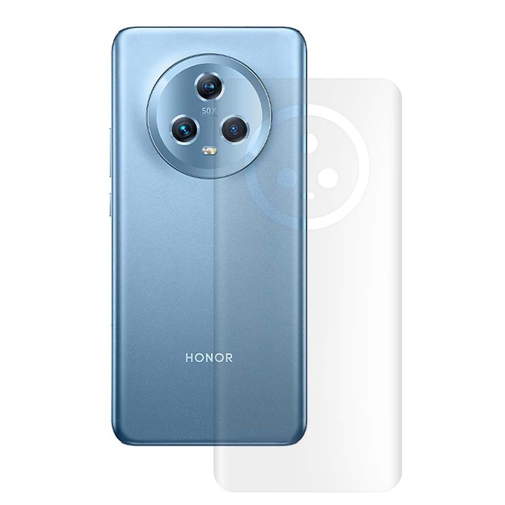 SILKASE matt hátfólia Honor Magic5-höz, hátvédő, szilikon