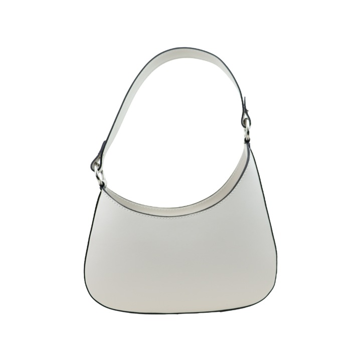 Kézitáska, Moranti Ambra Mini, természetes bőr, bézs, 1 rekeszes