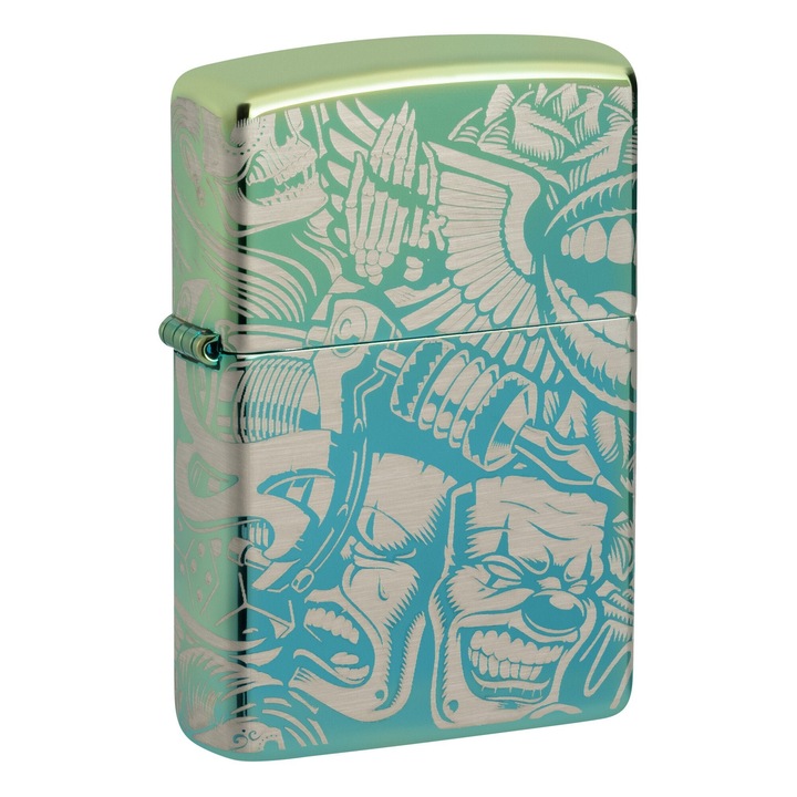Bricheta Zippo 48410 Tattoo Theme