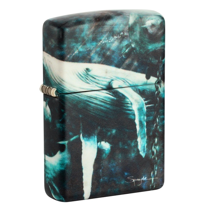 Bricheta Zippo 48627 Spazuk Whales With Underwater Mines