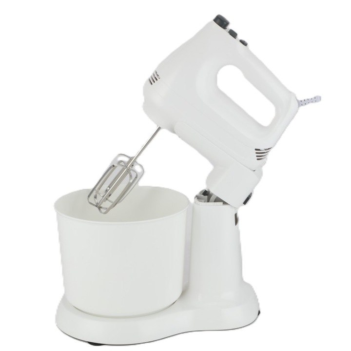 Mixer electric cu bol, 6 viteze+Turbo, 2 palete pentru aluat, 2palete pentru mixat, Putere 200 W, Victronic, VC1121