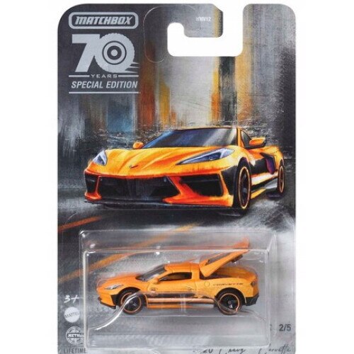 Set 5 masinute Matchbox Editie Speciala 70 Ani, Portocaliu - eMAG.ro