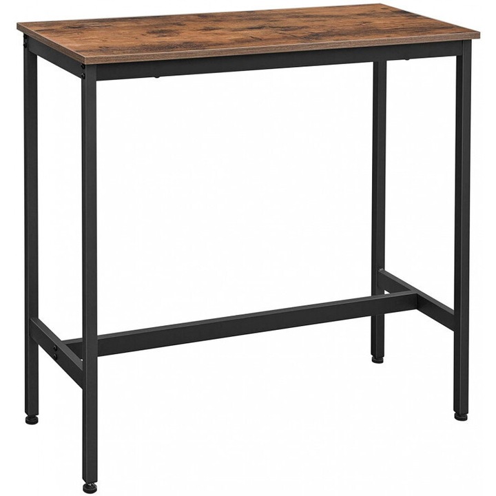 Модел Murphy маса, 100x40x90 см, Rustic Brown/Black