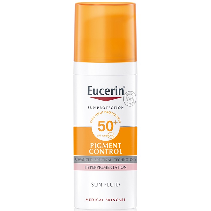 Емулсия против бръчки Eucerin Pigment Control, Защитен фактор SPF 50+, 50 мл