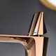 Baterie lavoar, TRENDY S, montare chiuveta baie, rose-gold