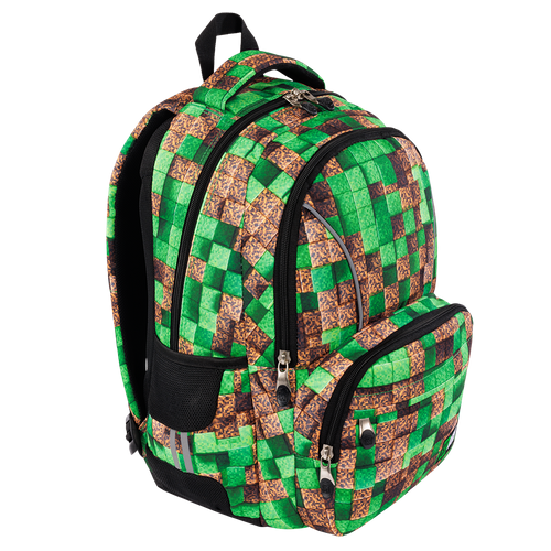 Ghiozdan St.Majewski, colectia BP76 Minecraft Pixel Cubes