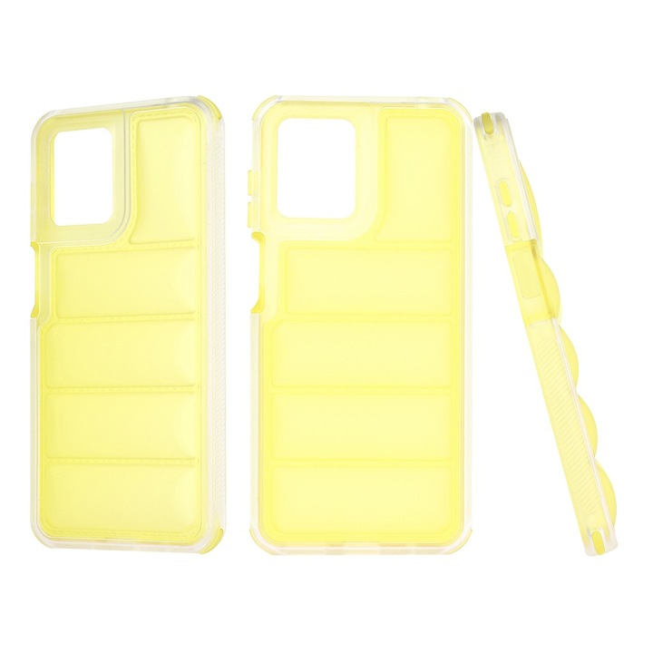 Husa pentru Motorola Moto G14 - Techsuit Wave Shield - Yellow