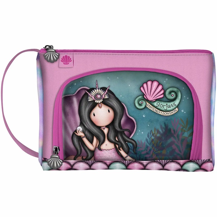 Несесер Gorjuss The World Is Your Oyster за аксесоари 22 x 15,5 x 9 см