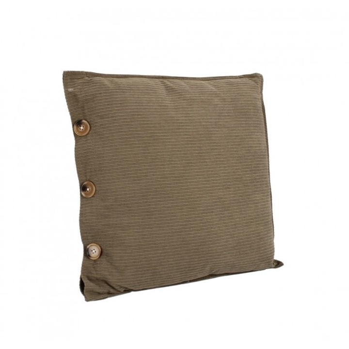 6 db dekoratív olíva zöld textilpárna szett Ellis 45x45 cm