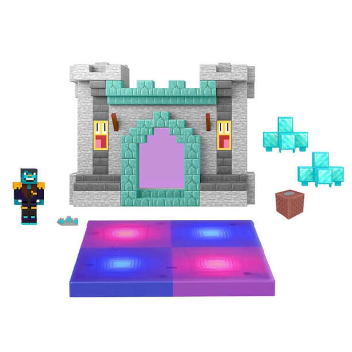 Комплект фигурки Minecraft Creator Series, Mattel, +6 години, многоцветен