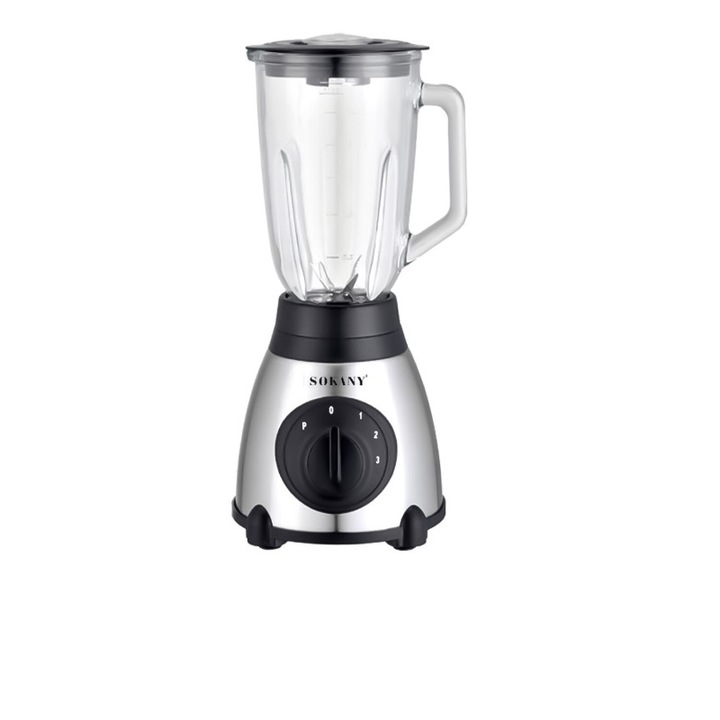 Blender pentru Smoothie de fructe, legume si gheata, Berdsen, BD-752, 700W, 2 sticle incluse