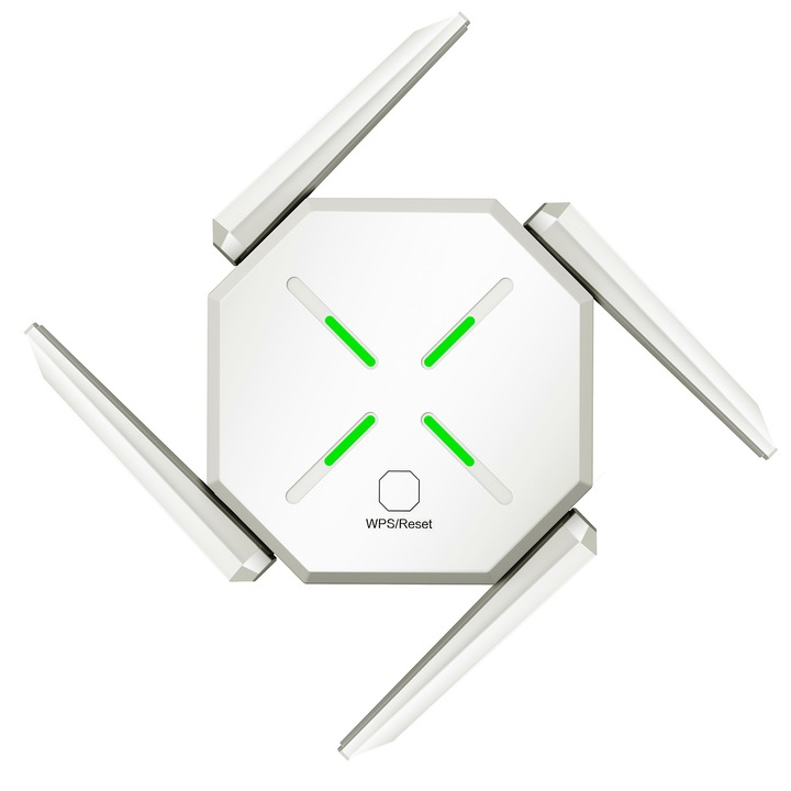 Усилвател на безжичен сигнал ANDROTEK® 1200Mbps с двойна лента, безжичен, 5 Ghz