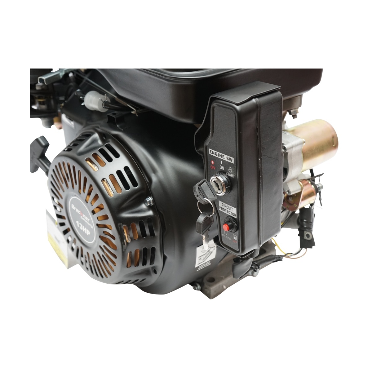 Motor pe benzina 13CP, 4 timpi, ax cu pana 25mm pornire cheie