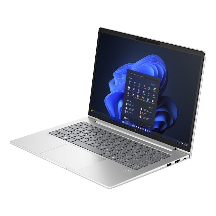 Laptop HP Elitebook 640 G11, 14 inch 1920 x 1200, Intel Core Ultra 7 155U 12 C / 14 T, 4.8 GHz, 12 MB cache, 16 GB DDR5, 512 GB SSD, Intel Graphics, Windows 11 Pro