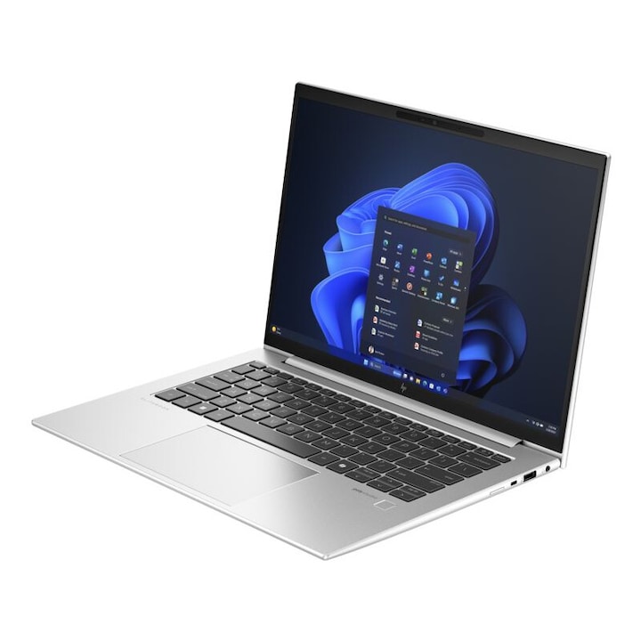 HP EliteBook 840 G11 Laptop, 14 hüvelykes 1920 x 1200, Intel Core Ultra 5 125U 12 C / 14 T, 4,3 GHz, 12 MB gyorsítótár, 16 GB DDR5, 512 GB SSD, Intel Graphics, Windows 11 Pro, ezüst