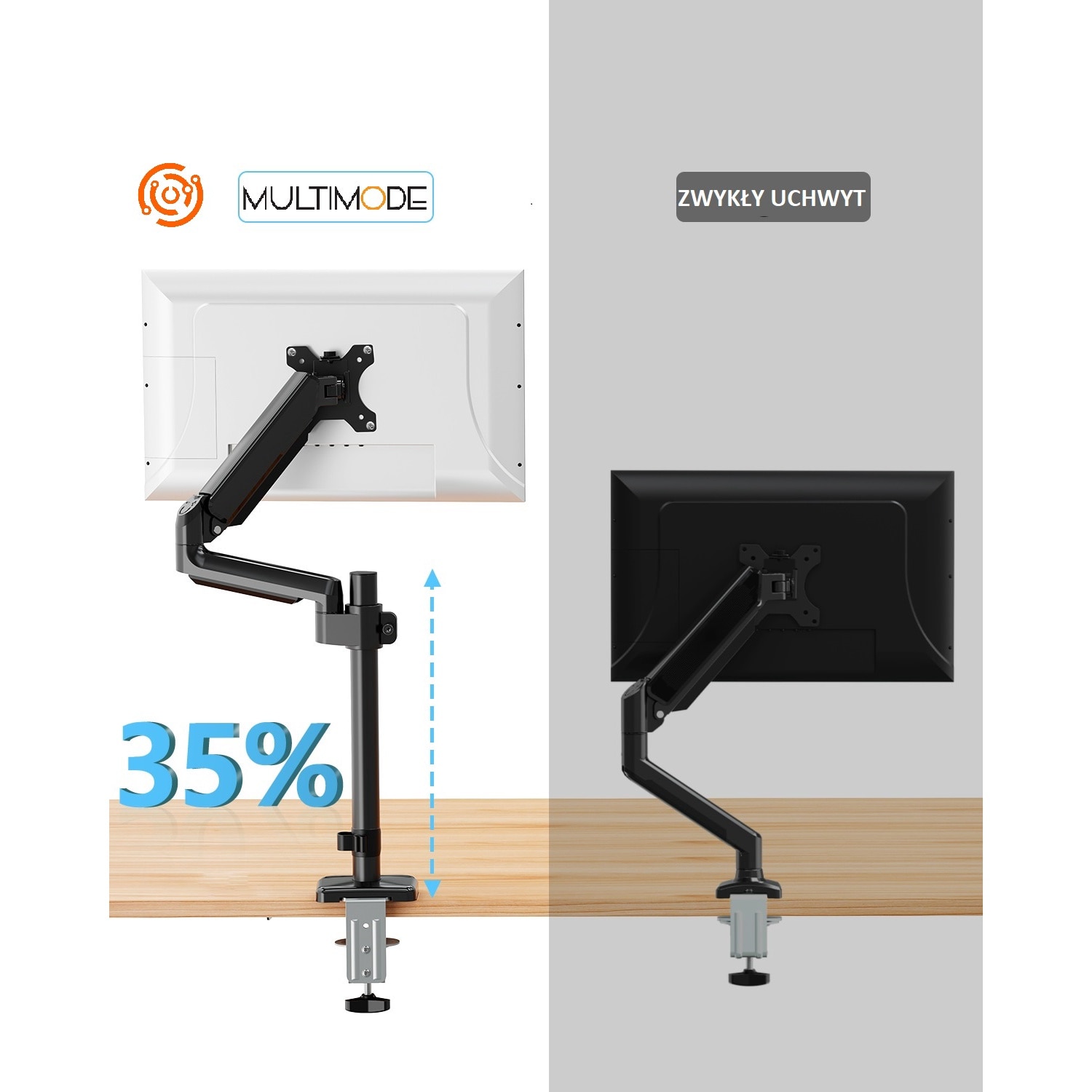 Suport de birou monitor MULTIMODE HIGH-T S-ADV, 13