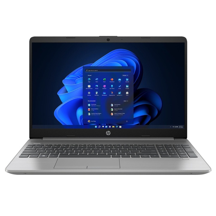 Laptop HP 255 G9, 15.6 inch 1920 x 1080, AMD Ryzen 5 5625U 8 C / 16 T, 3.2 GHz - 4.4 GHz, 4 MB 8 MB cache, 15 W, 8 GB DDR4, 512 GB SSD, AMD Radeon Graphics, Windows 11 Home