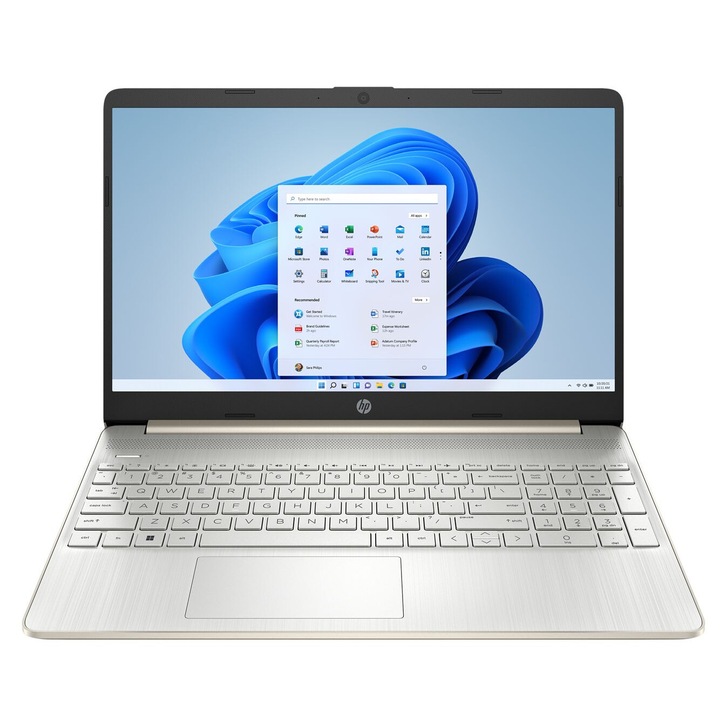 Laptop HP 15s-fq2619nw, 15.6 inch 1920 x 1080, Intel Core i3-1115G4 2 C / 4 T, 1.7 GHz - 4.1 GHz, 6 MB cache, 28 W, 16 GB DDR4, 512 GB SSD, Intel UHD Graphics, Windows 11 Home