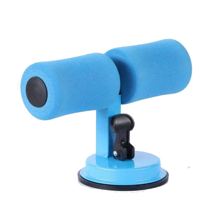 Set Aparat de Fitness Multifunctional, Suport pentru Abdomene, Albastru