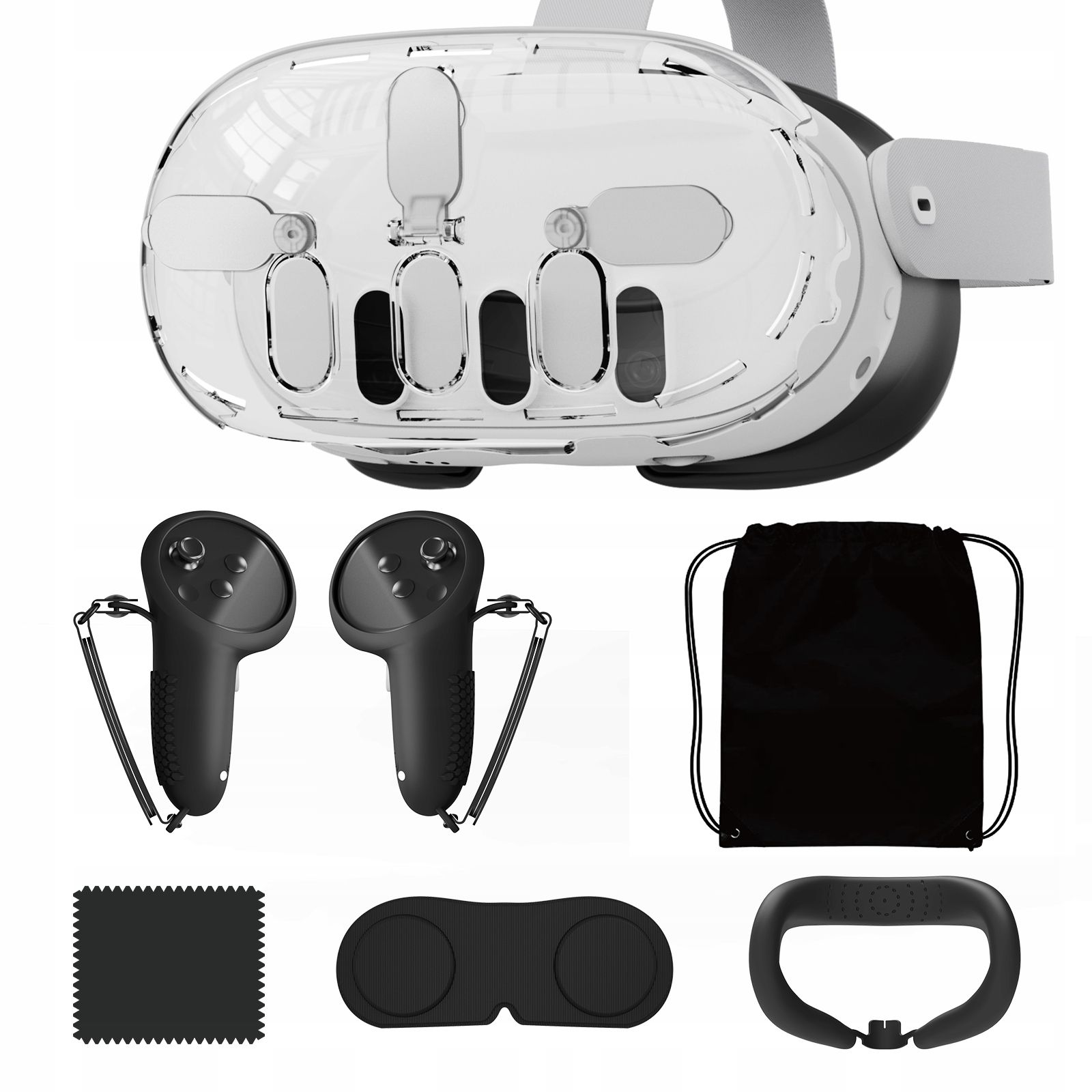 Set accesorii de protectie VR Meta Quest 3, MQ011 - eMAG.ro