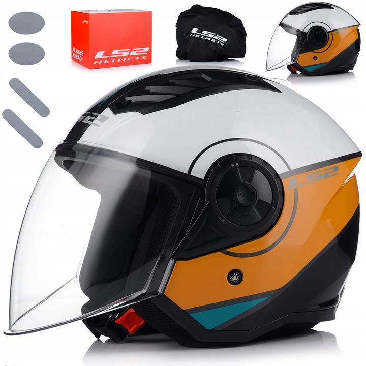 Casca Moto, LS2 OF616 AirFlow II, Bronz, ECE 22.06, Protectie UV, S 55-56 cm