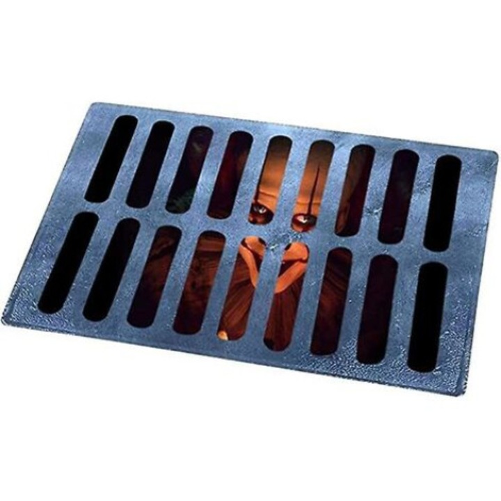 Covor interior, Poliester, Cu model, Multicolor, 68x40 cm