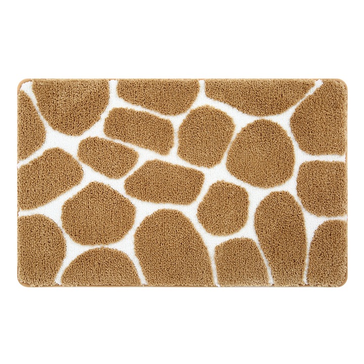 Covorase baie, Enforose, imprimeu amuzant, absorbtie rapida a apei, antiderapant, 100x100cm