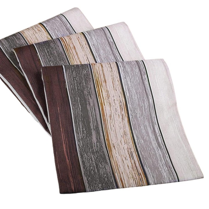 Fete de masa, lenjerie, multicolor, 33x183cm, set