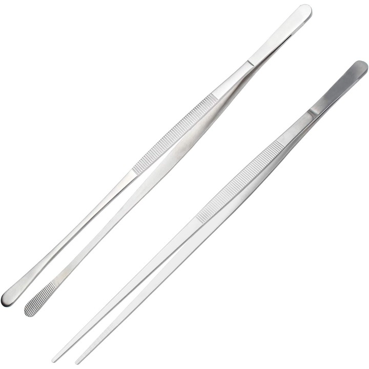 Set pensete de bucatarie, multifunctionale, inox, 30cm